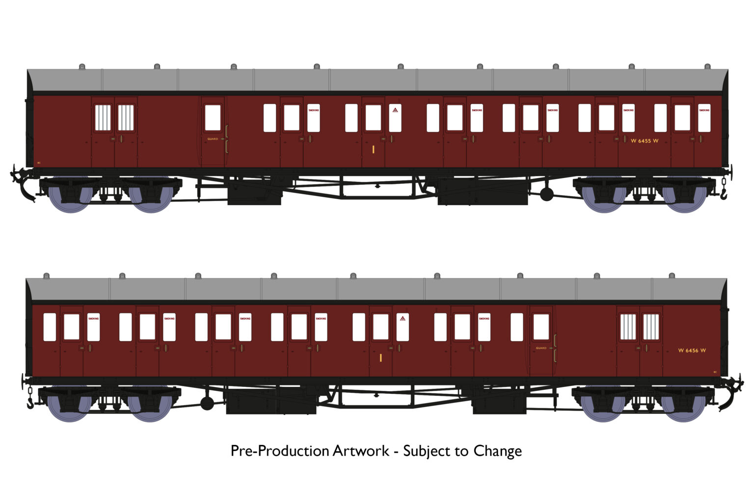 GWR B-Set Coaches – Rapido Trains UK