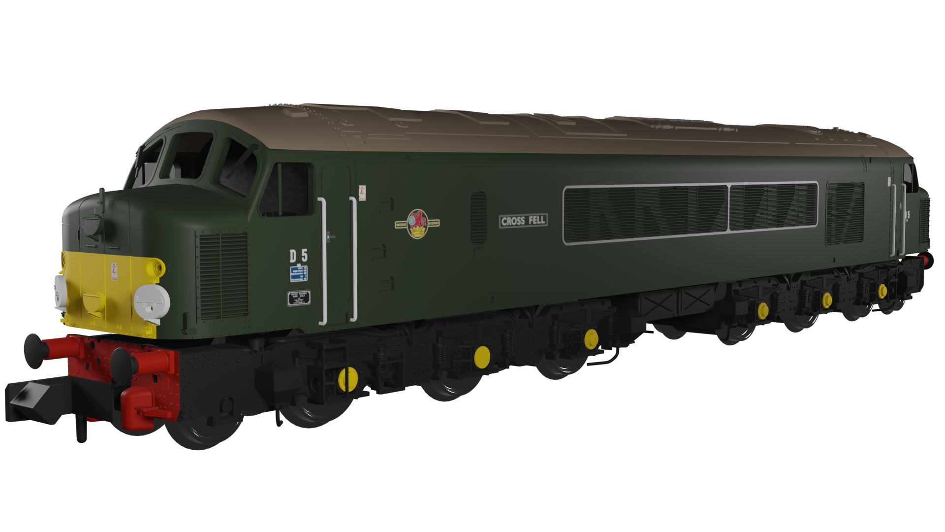 class-44-d5-cross-fell-br-green-with-small-yellow-panel-rapido