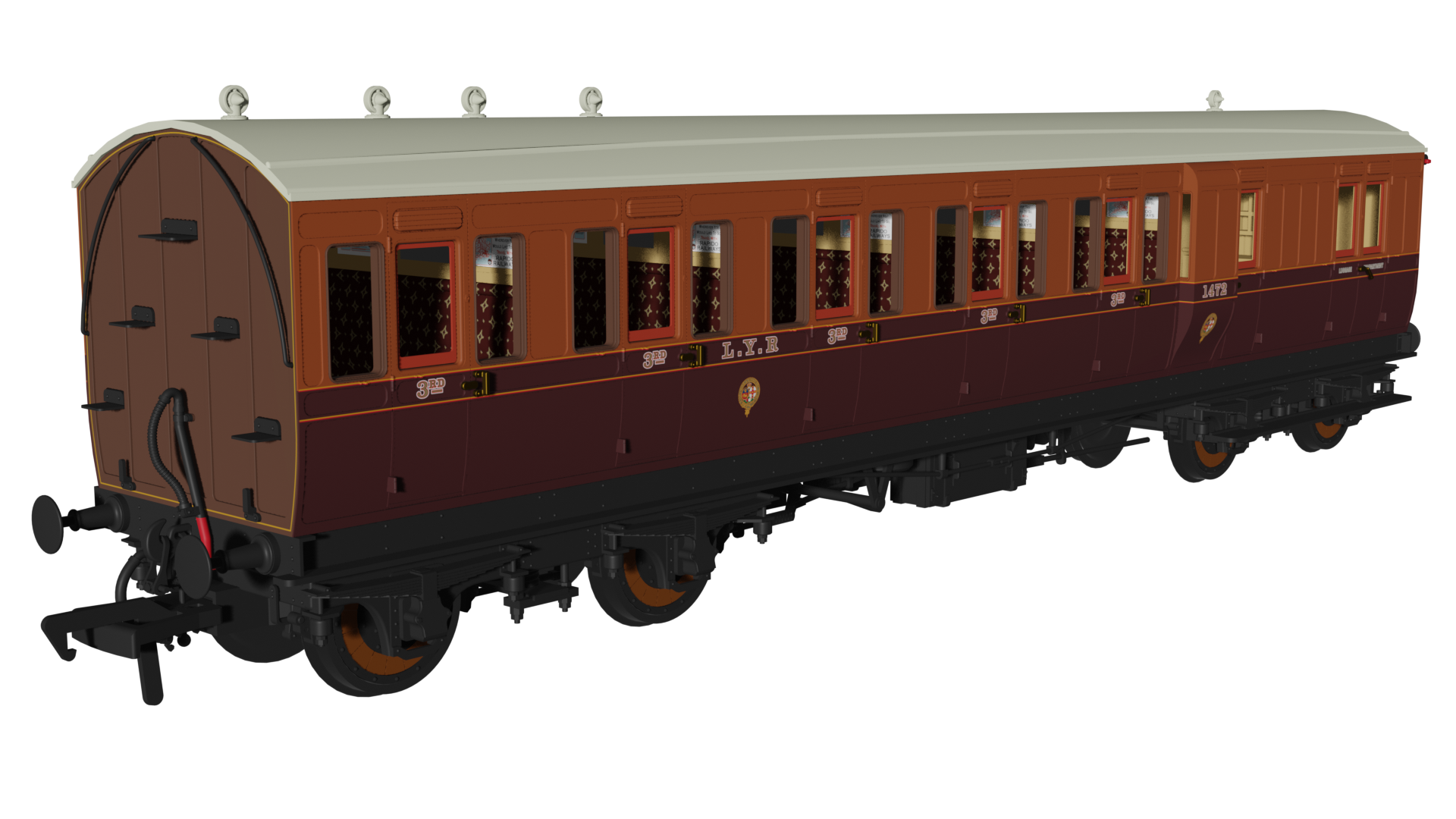 L&Y ‘Evolution’ Non-Corridor Carriage Pack - Image 2