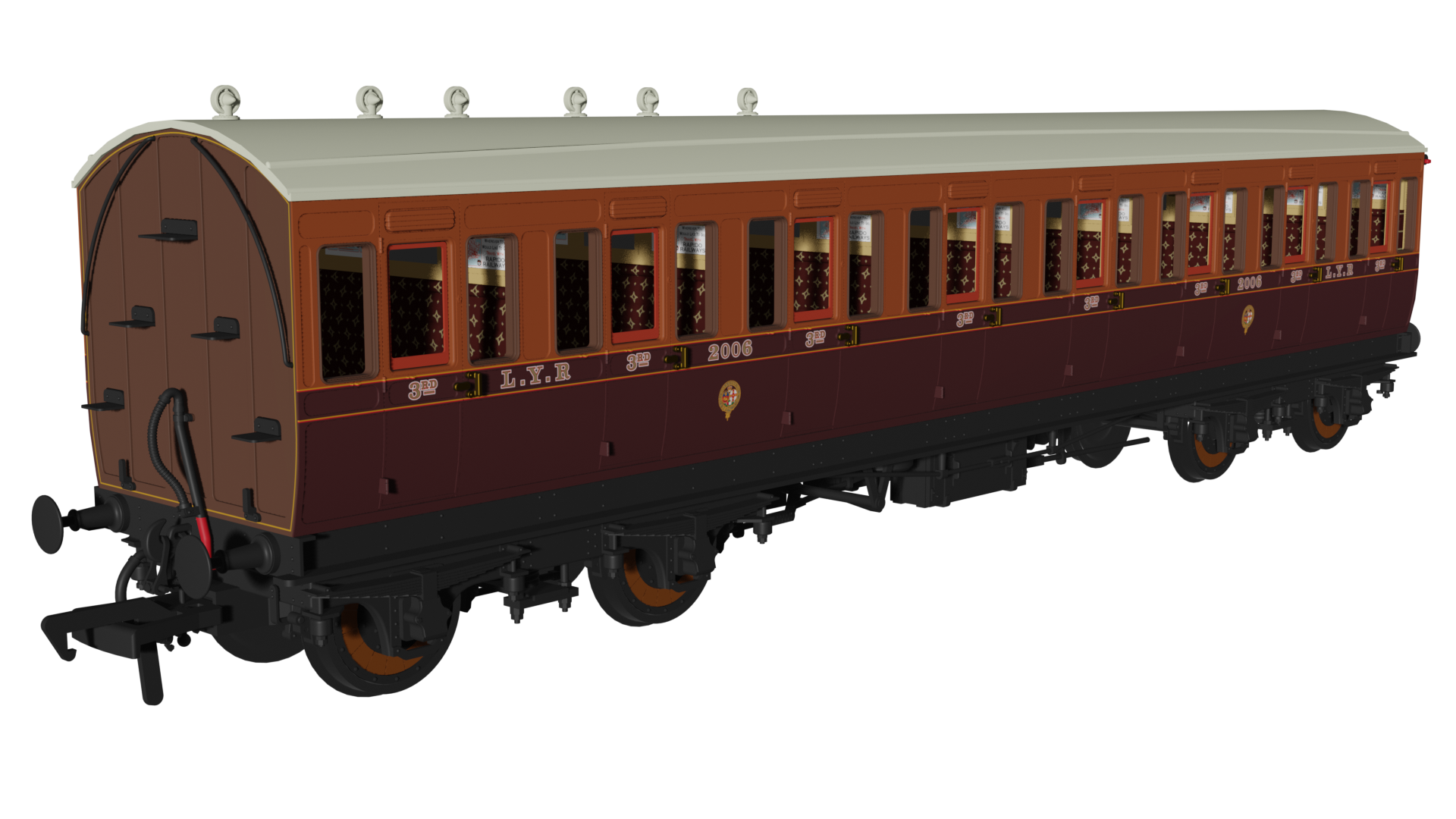 L&Y ‘Evolution’ Non-Corridor Carriage Pack - Image 3