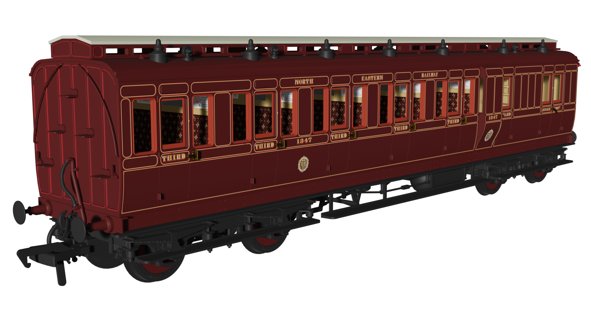 NER ‘Evolution’ Non-Corridor Carriage Pack - Image 2