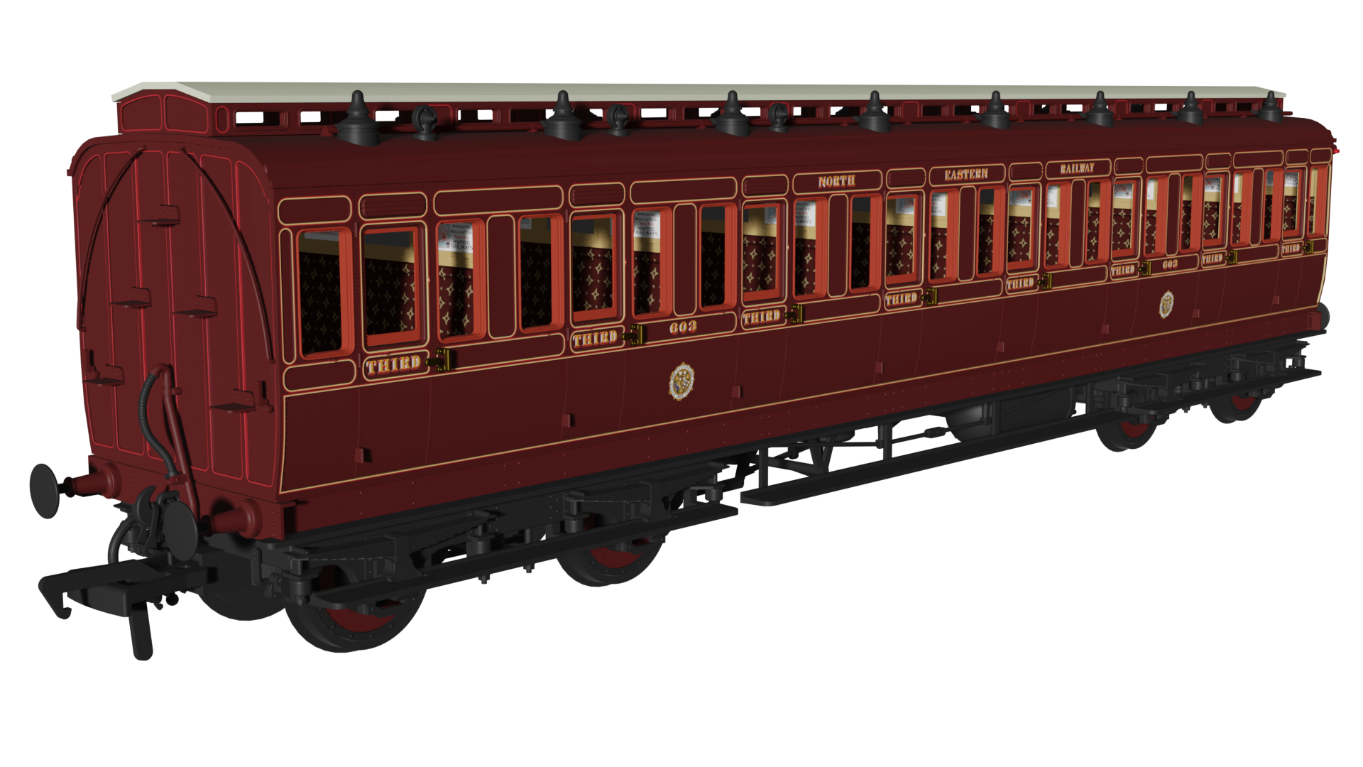 NER ‘Evolution’ Non-Corridor Carriage Pack - Image 3