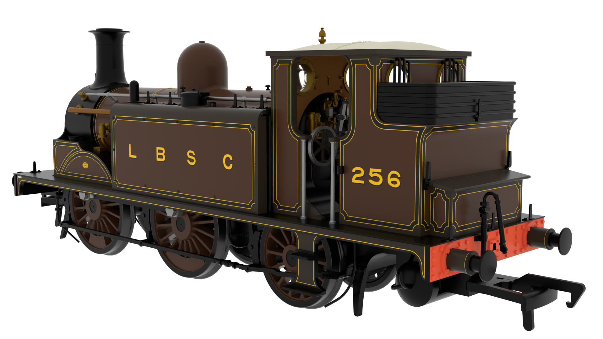 LBSC D1 No.256 LBSCR Marsh Umber - Image 2