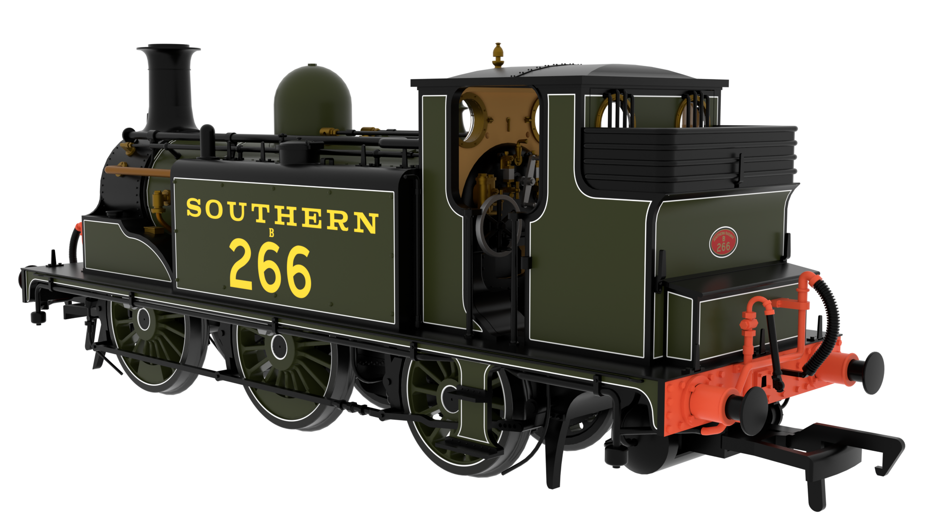 LBSC D1 No.B266 SR Lined Green - Image 2