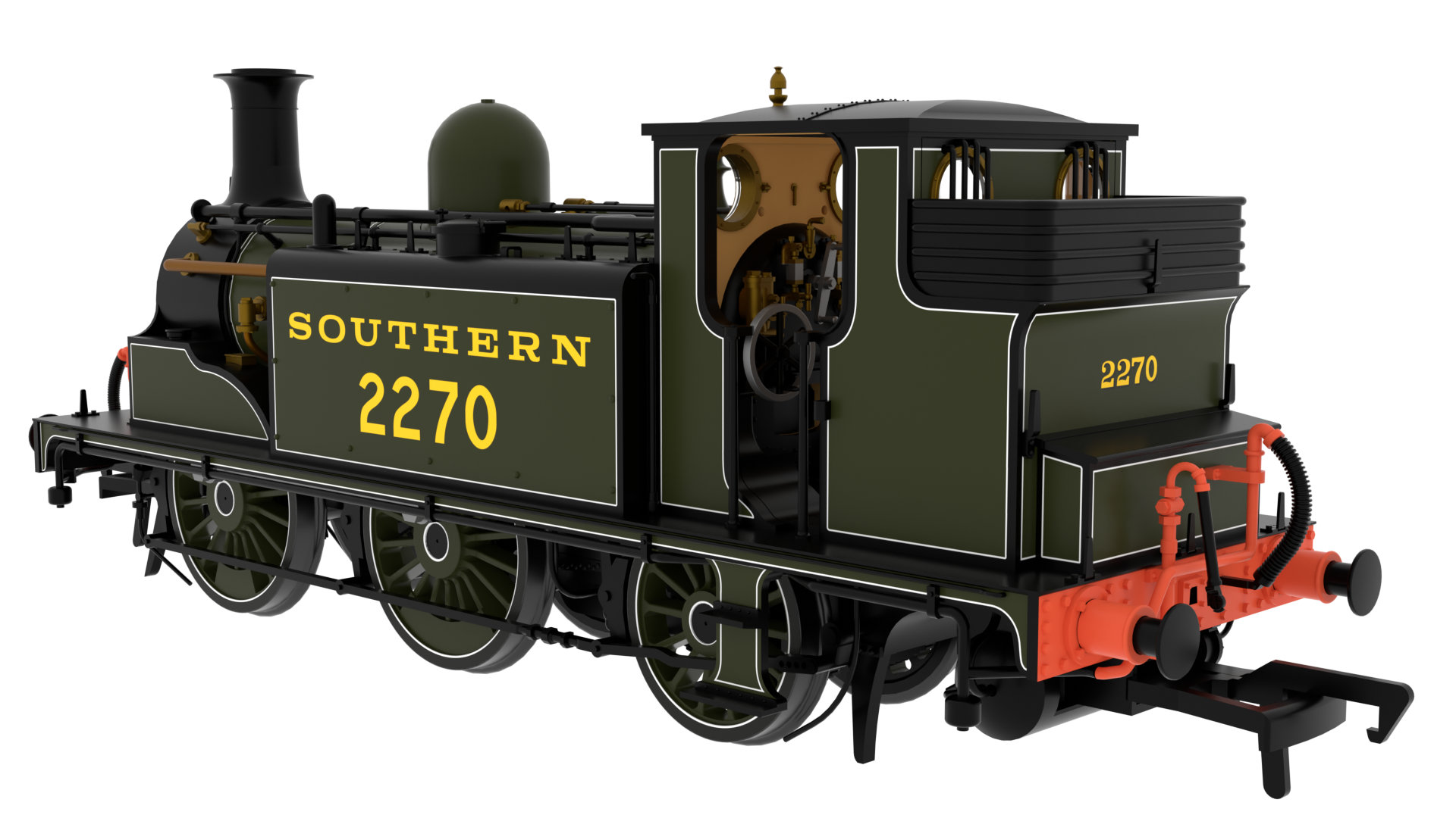 LBSC D1 No.2270 SR Lined Green - Image 2
