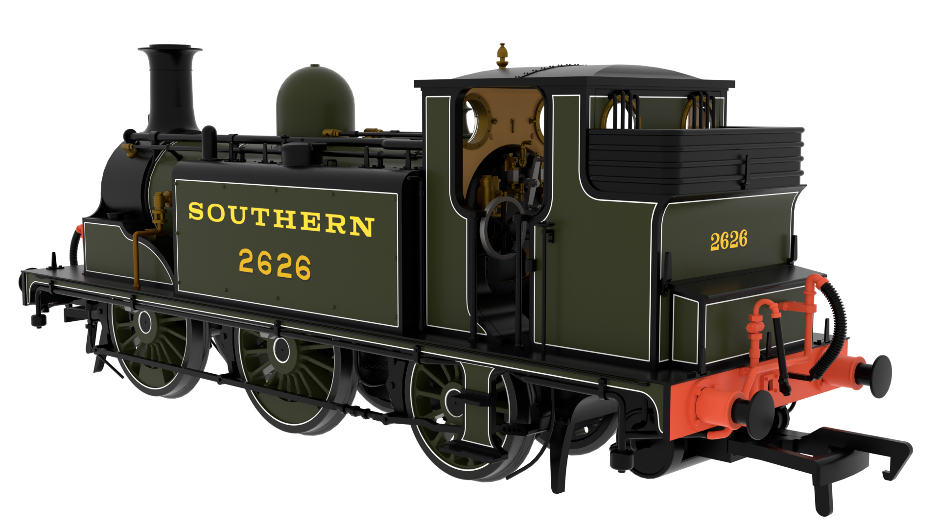 LBSC D1 No.2626 SR Lined Green - Image 2