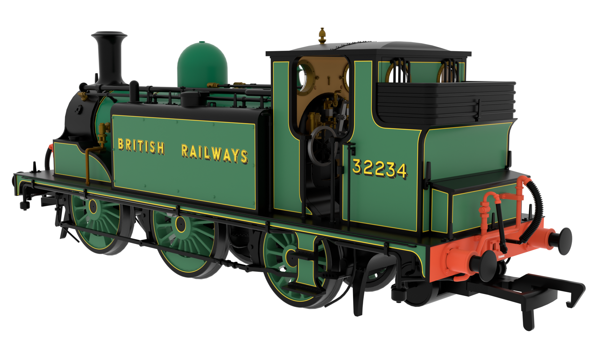 LBSC D1 No.32234 'What-If' BR Malachite - Image 2