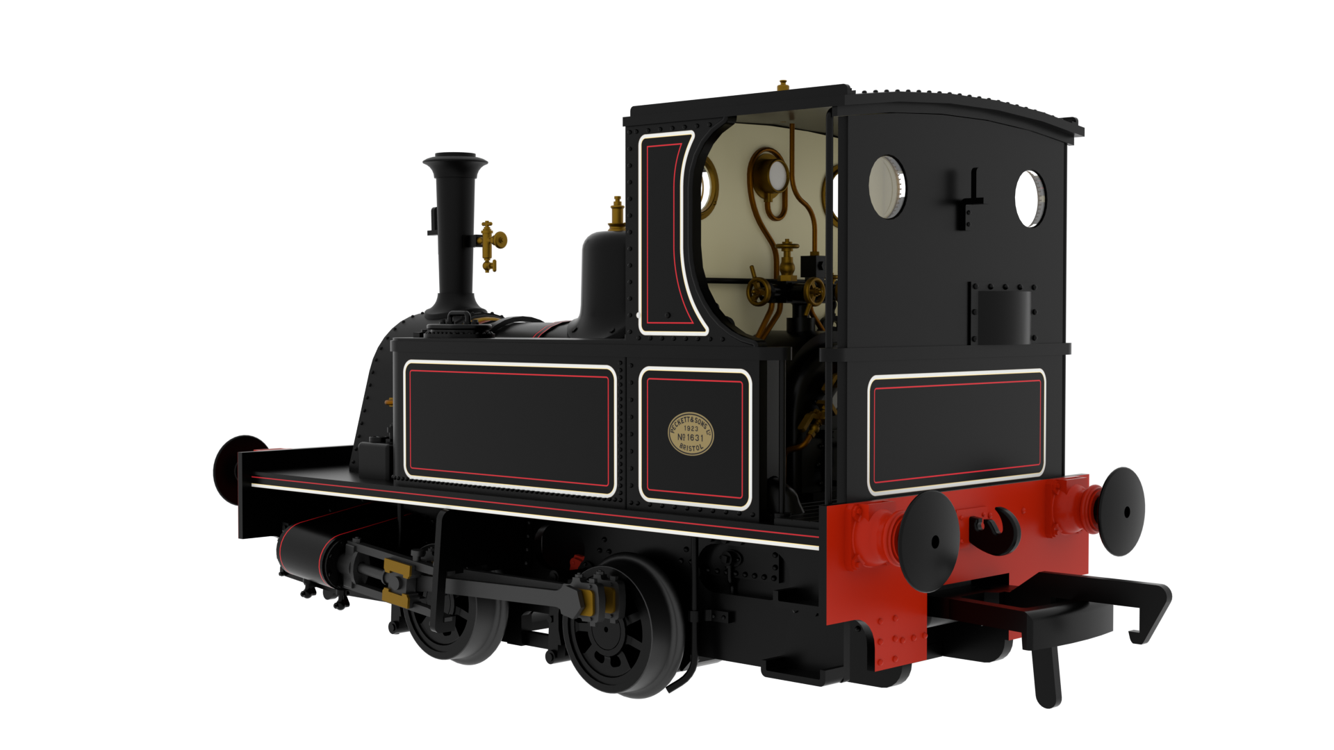 Peckett 1287 Class - LNWR Black - Image 2