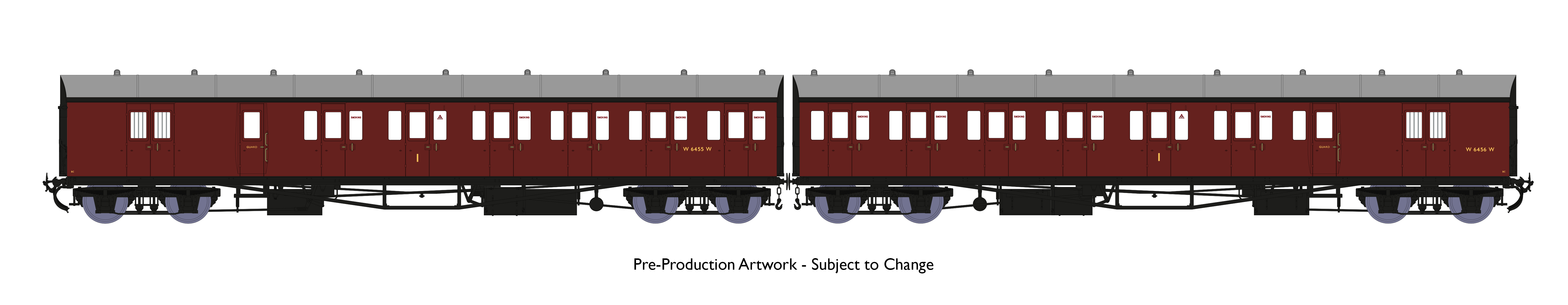 GWR B-Set Coaches – Rapido Trains UK